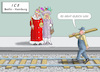Cartoon: KÖNIG CHARLES BESUCHT DEUTS (small) by marian kamensky tagged könig,charles,besucht,deutschland