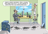 Cartoon: KREDITRATTEN (small) by marian kamensky tagged alexis,tsipras,griechenland,rettungsschirm,eu,referendum,griechowestern