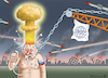 Cartoon: KRIEGSIDIOT PUTIN (small) by marian kamensky tagged putins,bescherung,ukraine,provokation,swift,nato,osterweiterung