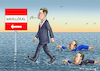 Cartoon: KURZ STRACHELT KERN (small) by marian kamensky tagged nationalratswahlen,in,österreich,kurz,kern,strache