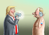 Cartoon: KUSHNERS  DRAHT NACH MOSKAU (small) by marian kamensky tagged obama,trump,präsidentenwahlen,usa,baba,vanga,republikaner,inauguration,demokraten,fbi,james,comey,jared,kuschner,wikileaks,faschismus