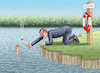 Cartoon: LAUTER BACH (small) by marian kamensky tagged lauterbach,versuch,deutscher,richterbund,cannabislegalisierung