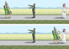 Cartoon: LIEFERANTIN BAERBOCK (small) by marian kamensky tagged lieferantin,baerbock,iris,raketen,saudi,arabien,waffenlieferungen