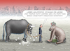 Cartoon: LIEFERZAUDERER OLAF (small) by marian kamensky tagged taurus,für,die,ukraine,zauderlehrling,olaf