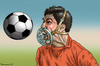 Cartoon: Luis Suarez (small) by marian kamensky tagged fifa,wm,brasilien,katar,korruption,fussball,sepp,blatter,luis,suarez,portugal,papst,franziskus