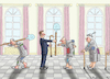 Cartoon: MACRONS RENTENREFORM (small) by marian kamensky tagged macrons,rentenreform