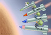 Cartoon: MARS MISSIONEN 2020 (small) by marian kamensky tagged coronavirus,epidemie,gesundheit,panik,stillegung,george,floyd,twittertrump,pandemie