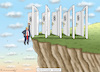 Cartoon: MEHRTÜRER TRUMP (small) by marian kamensky tagged trumps,präsidentschaft,2024