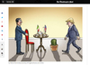 Cartoon: MEIN CARTOON THE WASHINGTON POST (small) by marian kamensky tagged obama,trump,präsidentenwahlen,usa,baba,vanga,republikaner,demokraten,kkk,faschismus