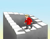 Cartoon: MERKEL GEHT UND GEHT WEG (small) by marian kamensky tagged merkel,seehofer,unionskrise,csu,cdu,flüchtlinge,seehofers,masterplan,ralph,brinkhaus,massen