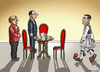 Cartoon: MERKEL HOLLANDE TSIPRAS (small) by marian kamensky tagged alexis,tsipras,griechenland,rettungsschirm,eu,griechowestern