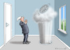 Cartoon: MIETENDECKEL IN BERLIN (small) by marian kamensky tagged mietendeckel,in,berlin