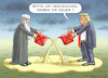 Cartoon: MILITÄRGENIE TRUMP (small) by marian kamensky tagged obama,trump,präsidentenwahlen,usa,baba,vanga,republikaner,inauguration,demokraten,kim,jong,un,wikileaks,faschismus,singarur,nato,summit,ruhani,iran,atomabkommen