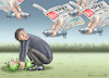 Cartoon: MÖRDERISCHE HETZE (small) by marian kamensky tagged coronavirus,epidemie,gesundheit,panik,stillegung,drosten,trump,pandemie