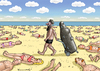 Cartoon: MULTIKULTISOMMERFRISCHE (small) by marian kamensky tagged burka,erlaubt