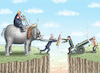 Cartoon: MUNITIONLIEFERANT BIDEN (small) by marian kamensky tagged ukraine,hilfe,republikaner,trump,biden,seleskyj,nato