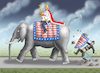 Cartoon: MUSK GRÜNDET AMERICA PARTY (small) by marian kamensky tagged musk,gründet,america,party