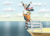 Cartoon: MUTTITANIC (small) by marian kamensky tagged jamaika,gespräche,lindner,merkel,seehofer,özdemir,sondierungsgespräche,schulz,kenia,koalition,groko