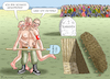 Cartoon: NACKTE WAHRHEIT (small) by marian kamensky tagged schlafantreiber,chrupalla,afd,migration,putin