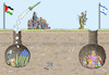 Cartoon: NAHOST-KRIEG (small) by marian kamensky tagged israel,hat,ein,problem,palestina,hamas