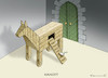 Cartoon: NAHOST (small) by marian kamensky tagged israel,hat,ein,problem,palestina