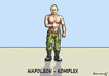 Cartoon: Napoleon Komplex (small) by marian kamensky tagged vitali,klitsccko,ukraine,janukowitsch,demokratie,gewalt,bürgerkrieg,timoschenko,helmut,schmidt,putinversteher,flugzeugunglück,flugzeugabschuss,napoleon,komplex,putin,donezk