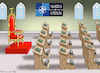 Cartoon: NATO-GIPFEL IN DEN HAAG (small) by marian kamensky tagged nato,gipfel,in,den,haag