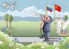 Cartoon: NATURLIEBHABER XI UND PUTIN (small) by marian kamensky tagged demokratie,in,gefahr,trump,ukraine,putin,china