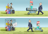 Cartoon: NEUE KK MONARCHIE (small) by marian kamensky tagged nationalratswahlen,in,österreich,kurz,kern,strache,orban