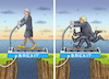 Cartoon: NEUER ANLAUF (small) by marian kamensky tagged brexit,theresa,may,england,eu,schottland,weicher,wahlen,boris,johnson,nigel,farage,ostern,seidenstrasse,xi,jinping,referendum,trump,monsanto,bayer,glyphosa,strafzölle