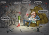 Cartoon: Neuwahlen in Italien (small) by marian kamensky tagged silvio,berlusconi,italien,korruption,steuerhinterziehung,wiederwahl,kandidatur,angela,merkel,wahlen,neuwahlen