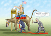 Cartoon: NO COLLUSION (small) by marian kamensky tagged obama,trump,präsidentenwahlen,usa,baba,vanga,republikaner,inauguration,demokraten,wikileaks,faschismus,jamal,khashoggi,very,black,hole