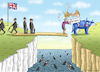 Cartoon: NO NEW DEAL ! (small) by marian kamensky tagged brexit,theresa,may,england,eu,schottland,weicher,wahlen,boris,johnson,nigel,farage,referendum,no,deal