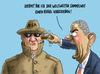 Cartoon: No Spy Abgekommen (small) by marian kamensky tagged snowden,nsa,geheimdienste,russland,putin,verrat,equador,asyl,usa,eu,lauschangriff,in,deutschland,nord,korea,kim,jong,un,prism,tempora,obama,kalter,krieg