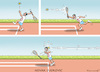 Cartoon: NOVAK DJOKOVIC (small) by marian kamensky tagged curevac,testzentren,corona,impfung,pandemie,booster,novak,djokovic,omikron,impfpflicht