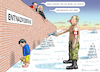 Cartoon: NÜTZLICHE IDIOTEN (small) by marian kamensky tagged flucht,aus,cherson,putin,energieterror,weihnachtsgenozid,in,der,ukraine,abrams,leopard