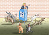 Cartoon: NUR FÜR REPUBLIKANER ! (small) by marian kamensky tagged us,wahlen,joe,biden,trump,corona