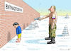 Cartoon: OBERENTNAZIFIZIERER PUTIN (small) by marian kamensky tagged putins,bescherung,ukraine,provokation,swift,nato,osterweiterung