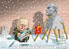 Cartoon: OKTOBER-REVOLUTION (small) by marian kamensky tagged 100,jahrestag,der,oktober,revolution