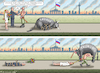 Cartoon: OLAF CHAMBERLAIN (small) by marian kamensky tagged bundeswehr,super,gau,taurus,putin,ukraine,krieg