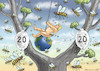 Cartoon: ONLY FOR TRUMP A HAPPY NEW YEAR (small) by marian kamensky tagged brexit,theresa,may,england,eu,schottland,weicher,wahlen,boris,johnson,nigel,farage,ostern,seidenstrasse,xi,jinping,referendum,trump,monsanto,bayer,glyphosa,strafzölle