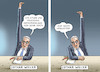 Cartoon: OPTIMISTISCHE MELDUNG DES RKI (small) by marian kamensky tagged optimistische,meldung,des,rki,lothar,wieler