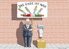 Cartoon: Orban Wahlen (small) by marian kamensky tagged orban,will,zaungeld,juncker,ungarn,nationalismus,wahlen,kaczynski,populismus