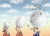 Cartoon: OSMANISCHE SULTANE (small) by marian kamensky tagged erdogans,operation,olivenzweig,syrien,kurden