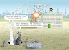 Cartoon: Palestinas Krankenhaus (small) by marian kamensky tagged palestinas,krankenhaus