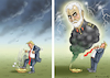 Cartoon: PANDORA-EXPERTE ALADIN TRUMP (small) by marian kamensky tagged obama,trump,präsidentenwahlen,usa,baba,vanga,republikaner,inauguration,demokraten,kim,jong,un,wikileaks,faschismus,singarur,nato,summit,ruhani,iran,atomabkommen,pompeo,merkel,soleimani