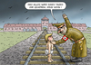 Cartoon: PAPA TRUMP (small) by marian kamensky tagged obama trump präsidentenwahlen usa baba vanga republikaner demokraten faschismus