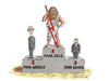 Cartoon: Papademos (small) by marian kamensky tagged greece,destiny,european,union,financial,crisis,papademos,papamdreus,zeus