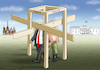 Cartoon: PEACE TALKS (small) by marian kamensky tagged musk,trump,zuckerberg,bezos,felon,and,elon,in,panama,zölle,diktator,selenskyj,putin,ukraine,usa,china,handelskrieg