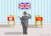 Cartoon: PEST ODER CHOLERA ? (small) by marian kamensky tagged brexit,theresa,may,england,eu,schottland,weicher,wahlen,boris,johnson,nigel,farage,ostern,seidenstrasse,xi,jinping,referendum,trump,monsanto,bayer,glyphosa,strafzölle,corbyn